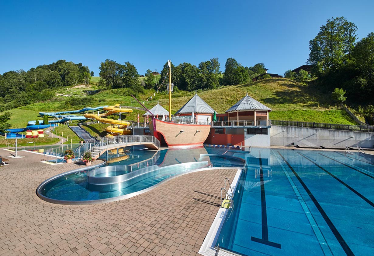 freibad saalbach schwimmen